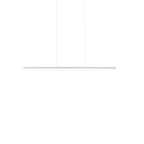 Kuzco Chute 35-in Black Led Linear Pendant