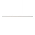 Kuzco Chute 47-in Black Led Linear Pendant