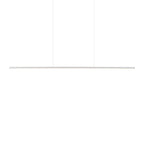 Kuzco Chute 47-in Black Led Linear Pendant