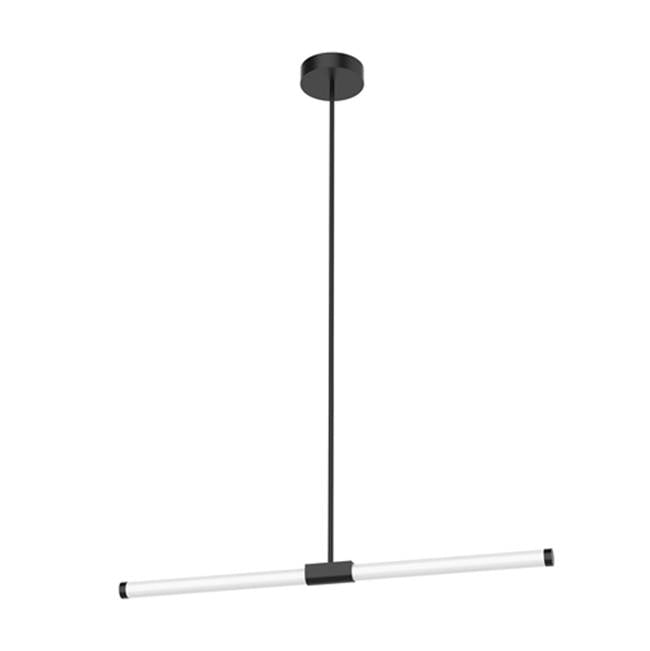 Kuzco Akari 37-in Black Led Linear Pendant