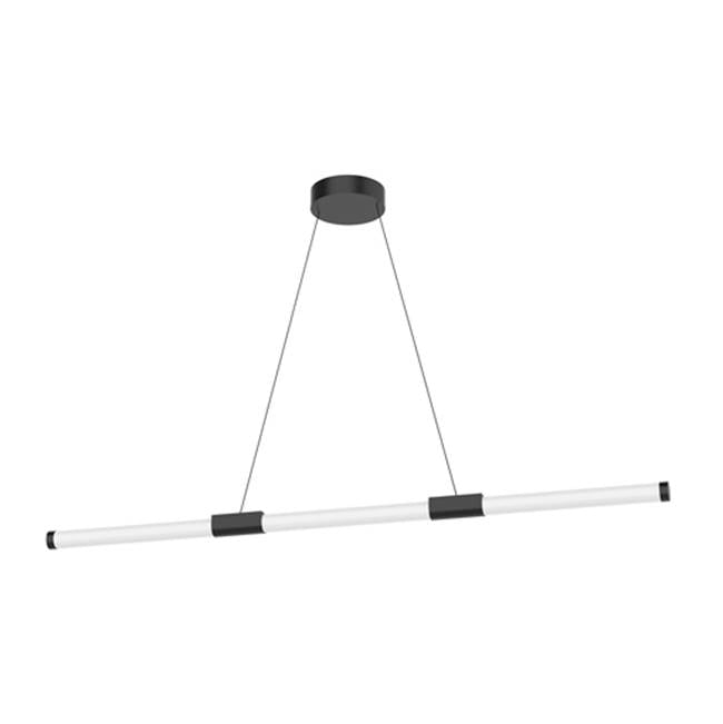 Kuzco Akari 48-in Black Led Linear Pendant