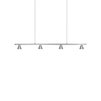 Kuzco Dune 37-in Brushed Nickel Led Linear Pendant