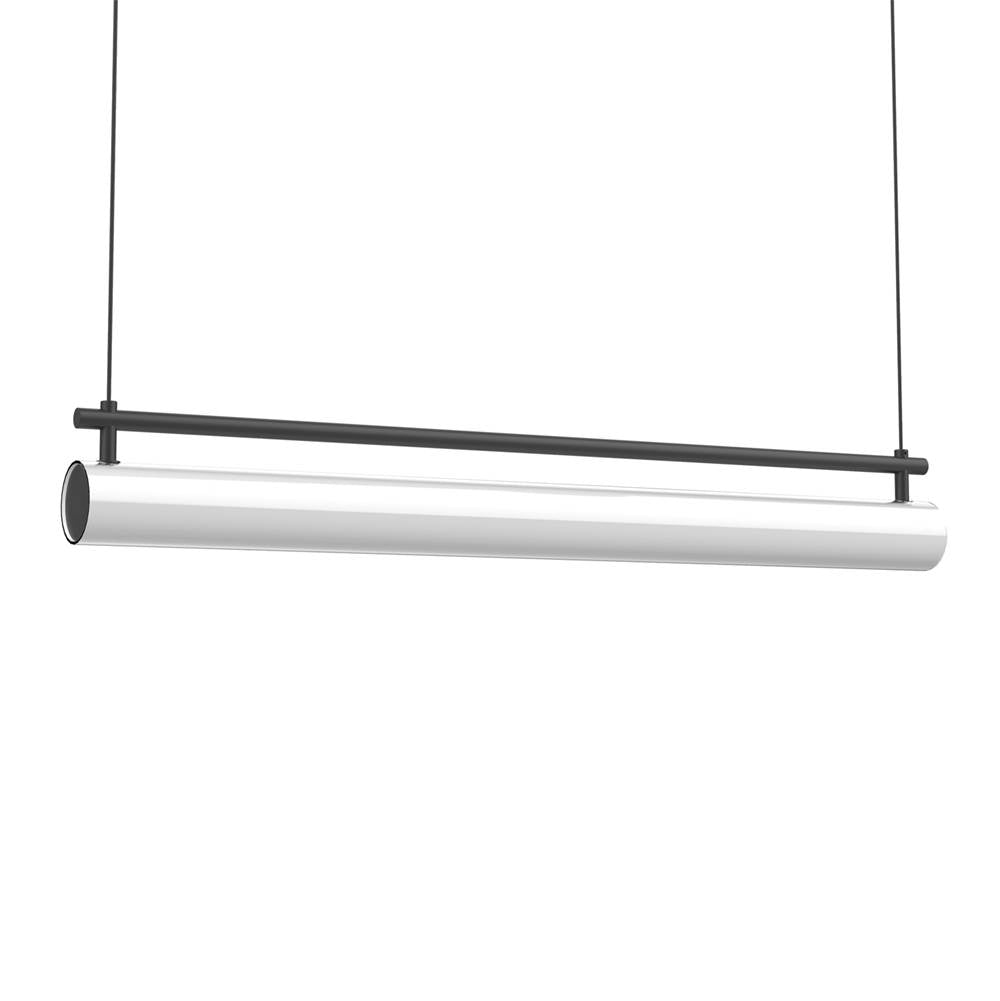 Kuzco Gramercy 30-in Black Led Linear Pendant
