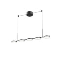 Kuzco Novel 37-in Black Led Linear Pendant
