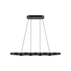 Kuzco Maestro 38-in Black Led Linear Pendant