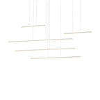 Kuzco Chute Motion Chute Motion 60-in Black Led Multi Pendant