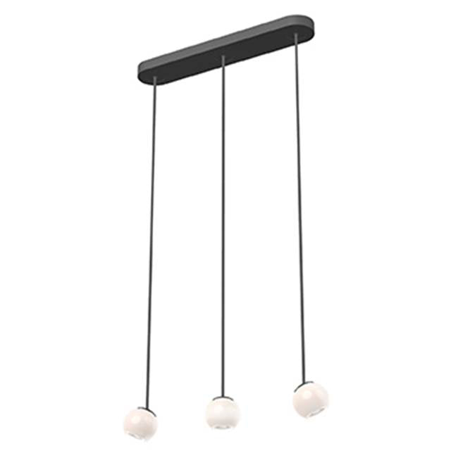 Kuzco Europa Black Led Multi Pendant