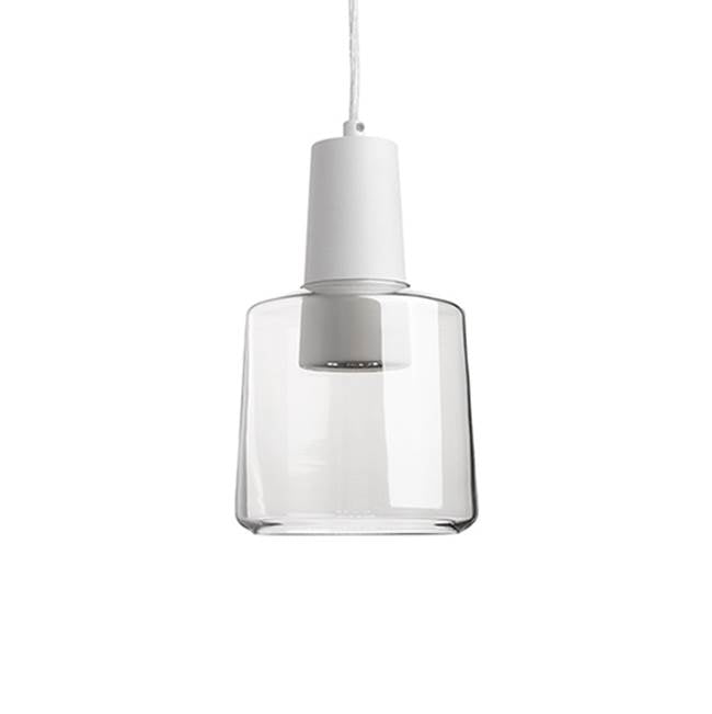 Kuzco Samson 6-in Clear Led Pendant
