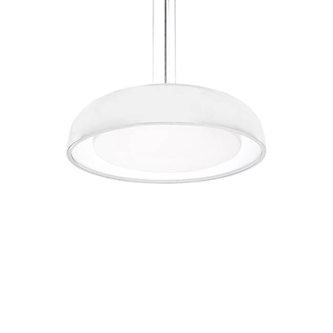 Kuzco Beacon 20-in White Led Pendant