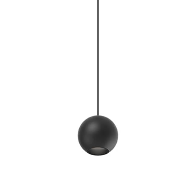 Kuzco Exo 2-in Black Led Pendant
