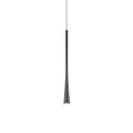 Kuzco Taper 16-in Black Led Pendant