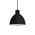 Kuzco Chroma 9-in Black Led Pendant