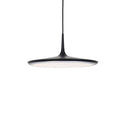 Kuzco Disc 16-in Black Led Pendant