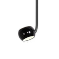 Kuzco Flux Gloss Black Led Pendant