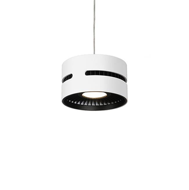 Kuzco Oxford 5-in White Led Pendant