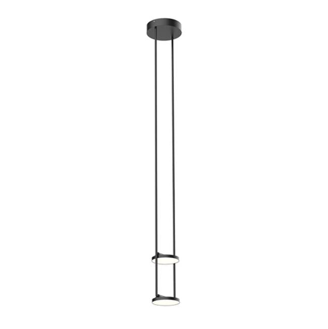 Kuzco Novel 8-in Black Led Pendant