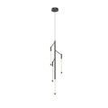 Kuzco Motif 38-in Black Led Pendant