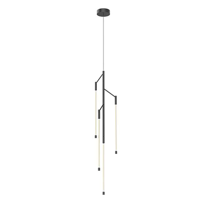 Kuzco Motif 46-in Black Led Pendant