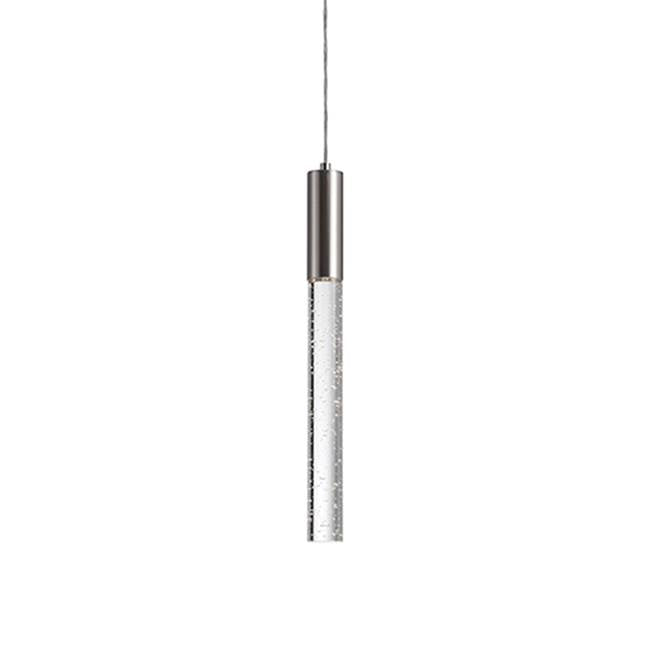 Kuzco Pendula 21-in Brushed Nickel Led Pendant