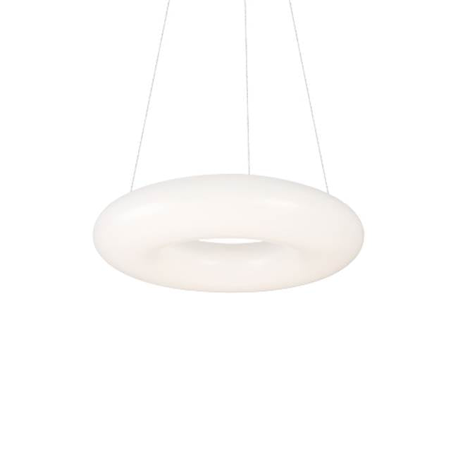 Kuzco Cumulus 12-in White Led Pendant
