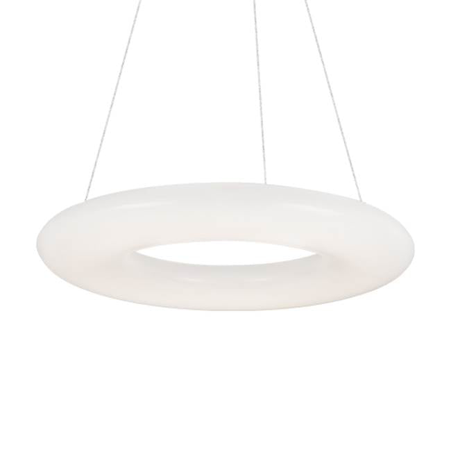 Kuzco Cumulus 30-in White Led Pendant