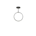 Kuzco Cirque 24-in Black Led Pendant