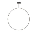 Kuzco Cirque 60-in Black Led Pendant