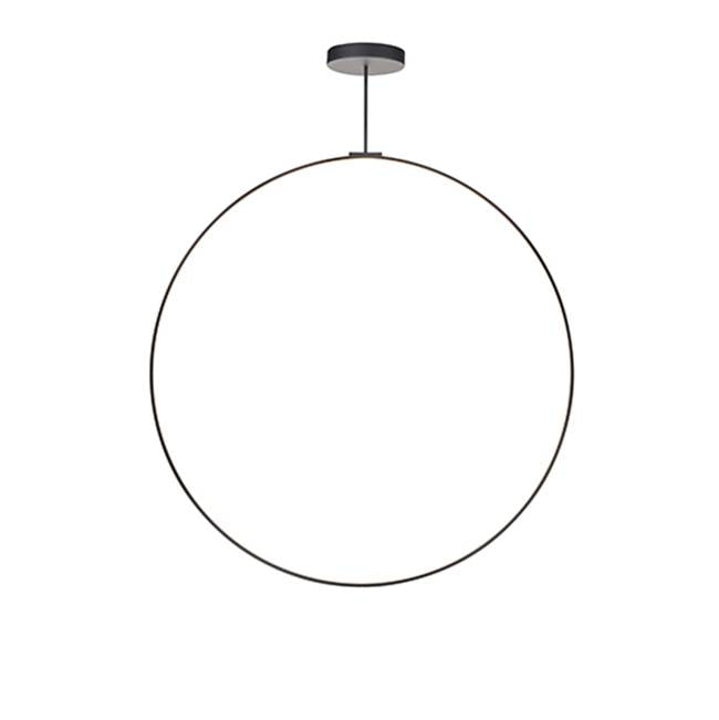 Kuzco Cirque 60-in Black Led Pendant