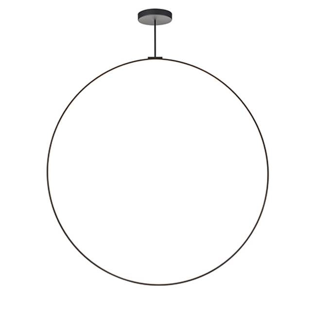 Kuzco Cirque 72-in Black Led Pendant