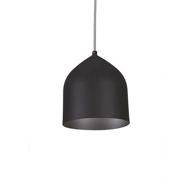 Kuzco Helena 8-in Black/black Led Pendant