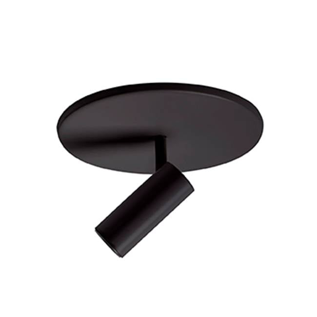 Kuzco Downey 2-in Black Led Semi Flush Mount
