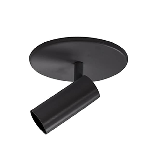 Kuzco Downey 3-in Black Led Semi Flush Mount