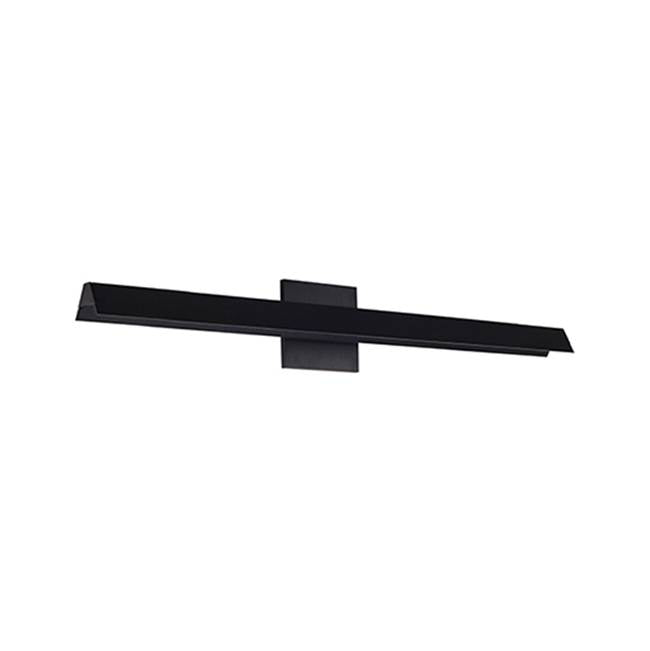 Kuzco Galleria 37-in Black Led Wall Sconce