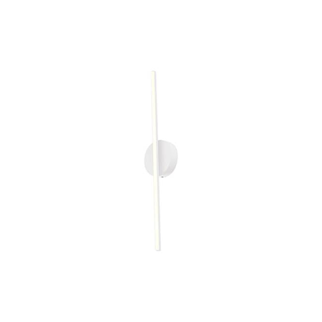 Kuzco Chute 23-in White Led Wall Sconce