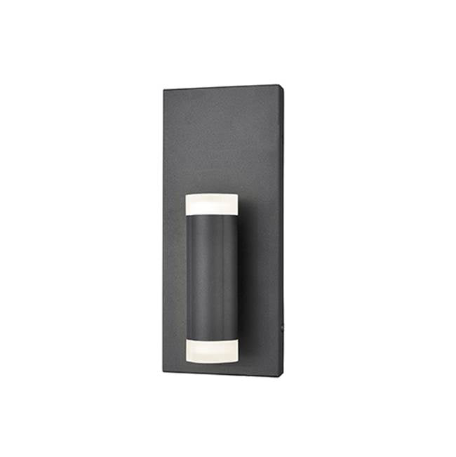 Kuzco Brazen 5-in Black Led Wall Sconce