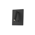 Kuzco Dorchester 6-in Black Led Wall Sconce