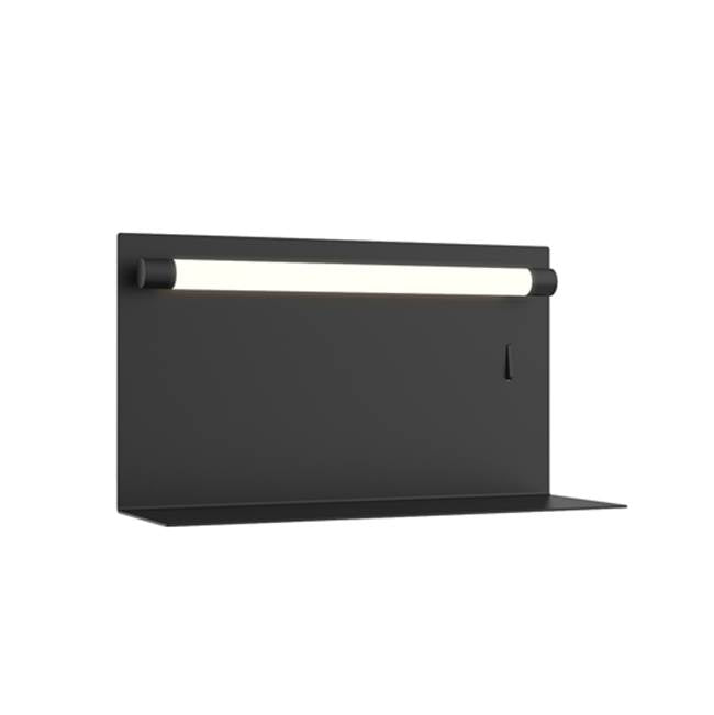 Kuzco Dresden 12-in Black Led Wall Sconce