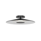 Kuzco Cruz 15-in Metal - Black/white Led Wall Sconce