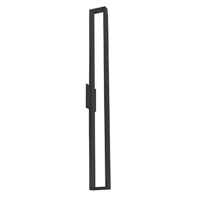Kuzco Swivel 48-in Black Led Wall Sconce