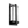 Kuzco Gable 12-in Black Led Wall Sconce