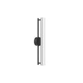 Kuzco Gramercy 24-in Black Led Wall Sconce