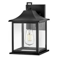 Lark 81590BK Black Small Wall Mount Lantern Image 1
