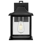 Lark 81590BK Black Small Wall Mount Lantern Image 3