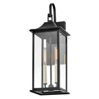 Lark 81594BK Black Medium Wall Mount Lantern Image 4