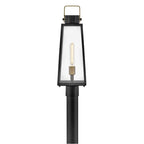Lark 82001BK Black Large Post Mount Lantern Image 5