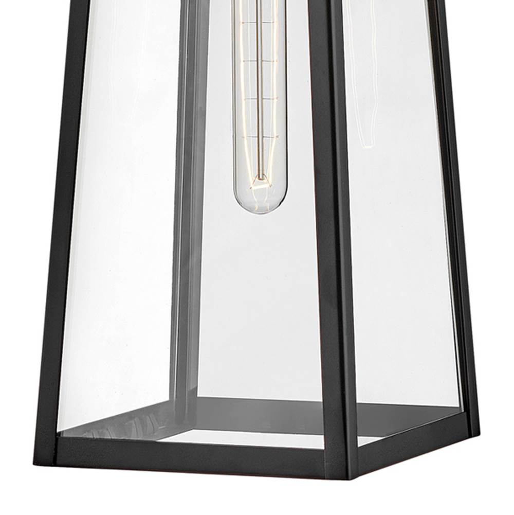 Lark 82004BK Black Medium Wall Mount Lantern Image 5