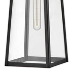 Lark 82004BK Black Medium Wall Mount Lantern Image 5