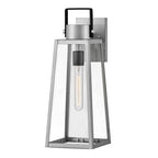 Lark 82004AL Antique Brushed Aluminum Medium Wall Mount Lantern Image 1