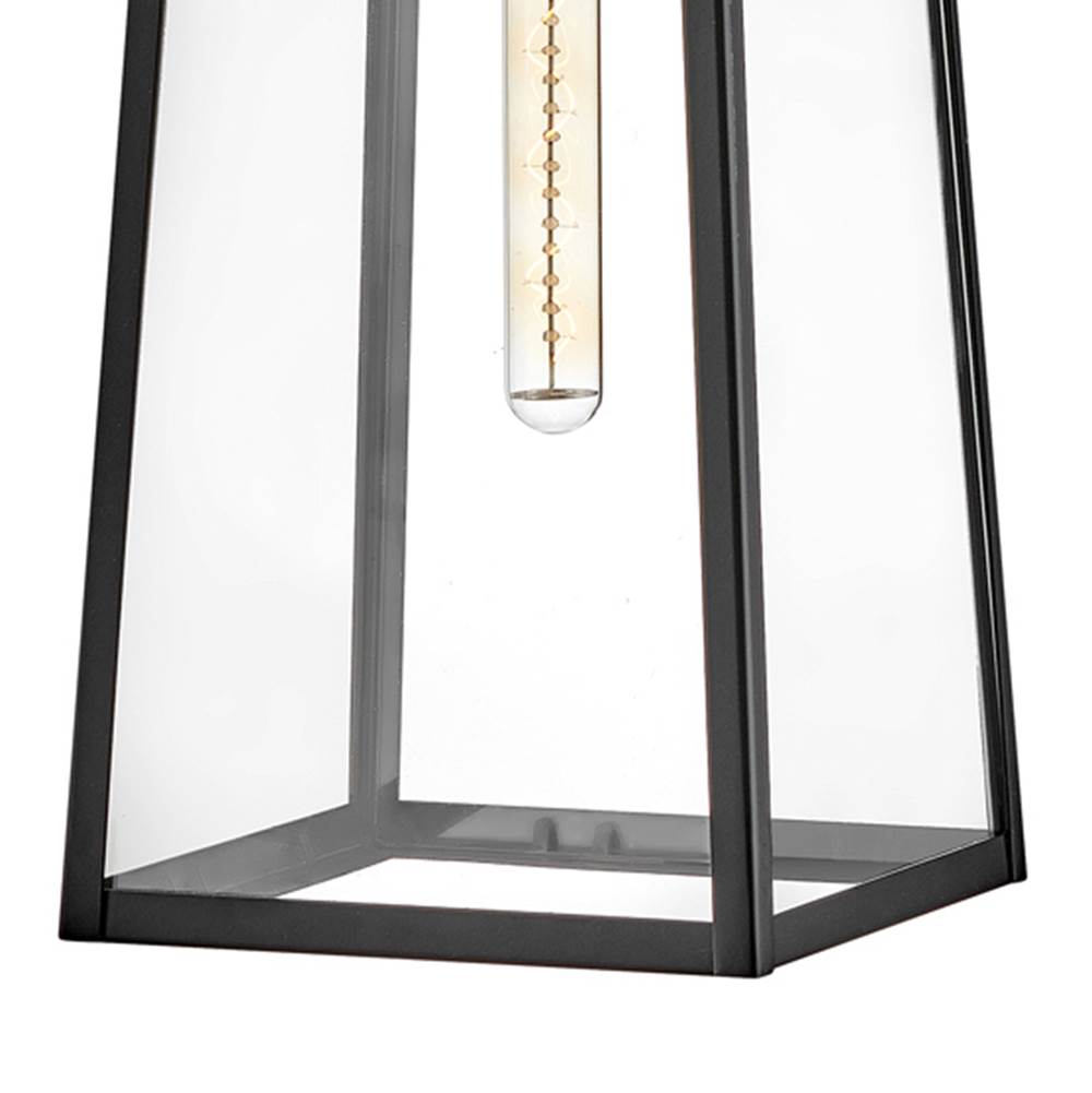 Lark 82005BK Black Large Wall Mount Lantern Image 7