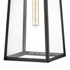 Lark 82005BK Black Large Wall Mount Lantern Image 7